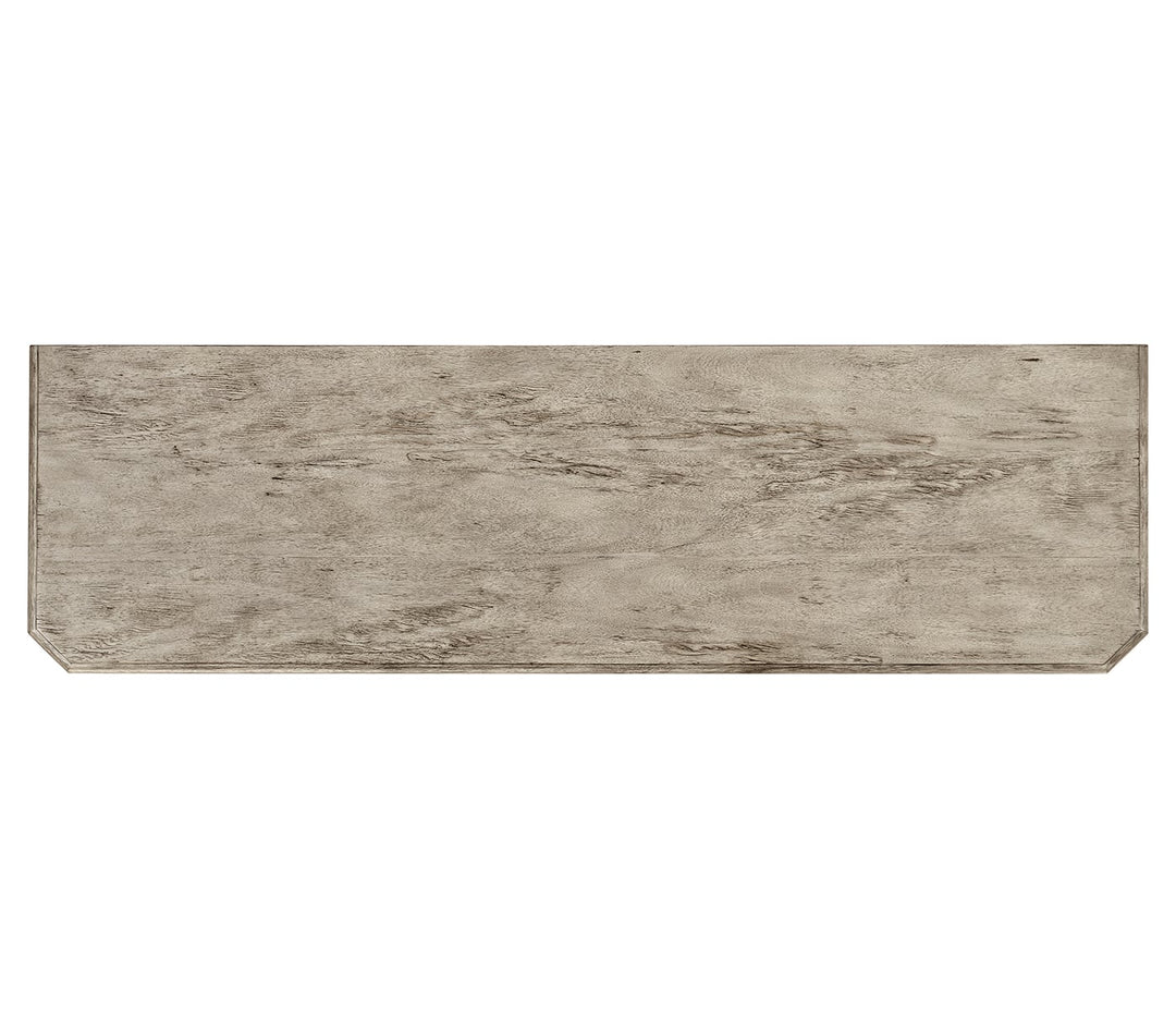 64" Rustic Grey Three Door Sideboard - Jonathan Charles