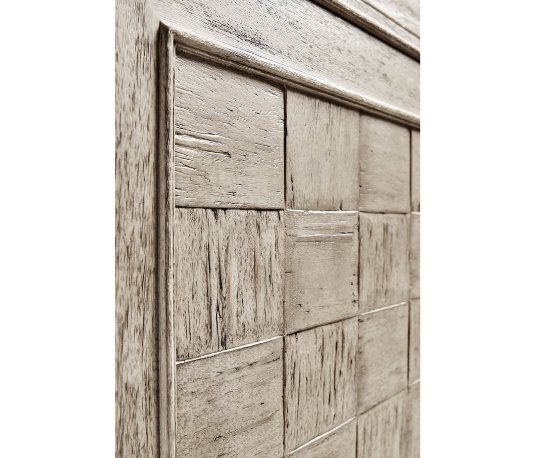 64" Rustic Grey Three Door Sideboard - Jonathan Charles