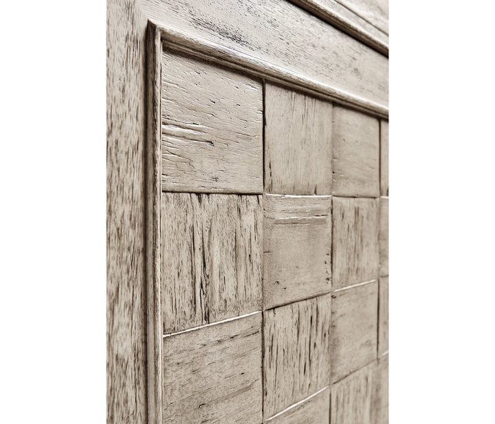 64" Rustic Grey Three Door Sideboard - Jonathan Charles
