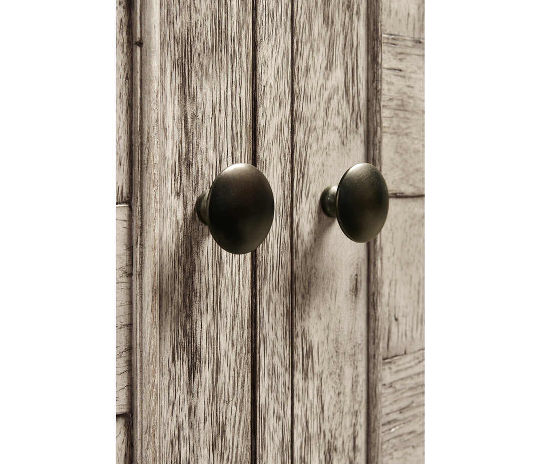 64" Rustic Grey Three Door Sideboard - Jonathan Charles