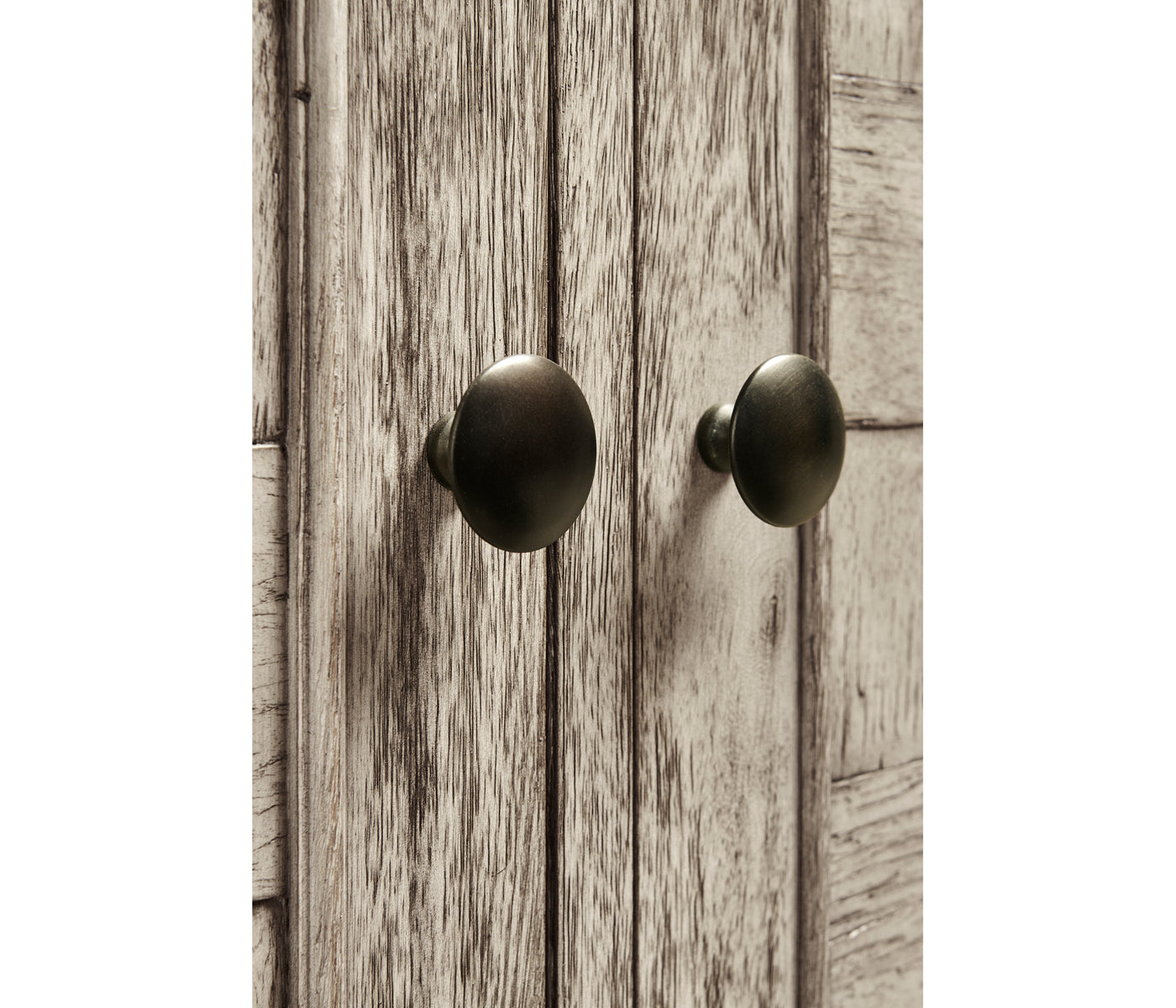 64" Rustic Grey Three Door Sideboard - Jonathan Charles