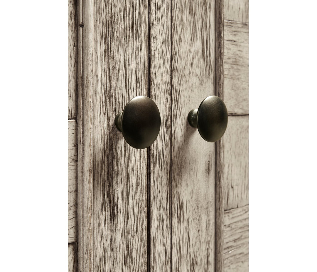 64" Rustic Grey Three Door Sideboard - Jonathan Charles