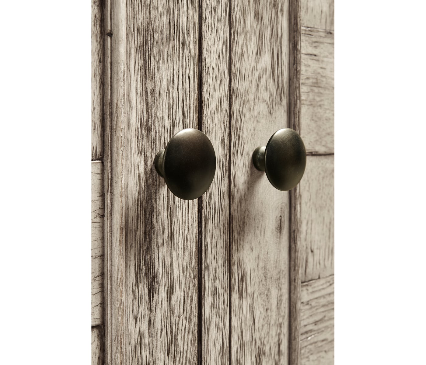 64" Rustic Grey Three Door Sideboard - Jonathan Charles