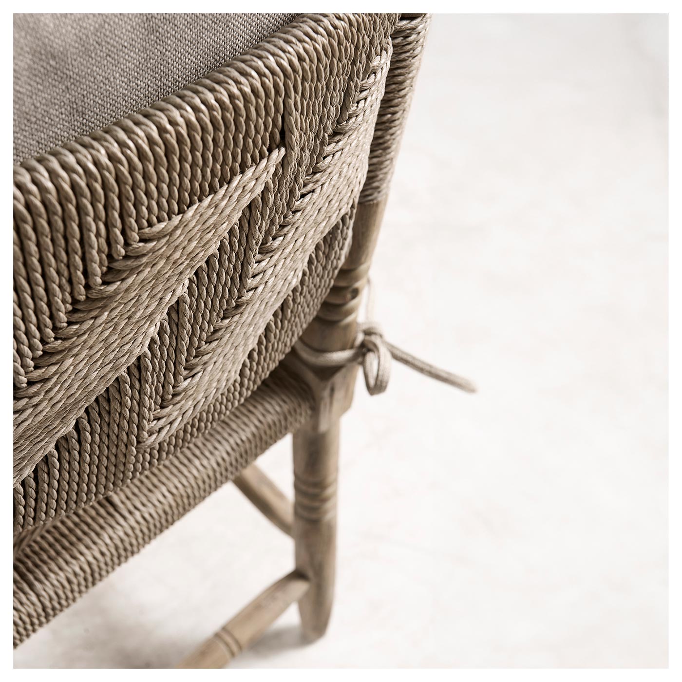Sagehill Rush Seat Arm Dining Chair - Jonathan Charles