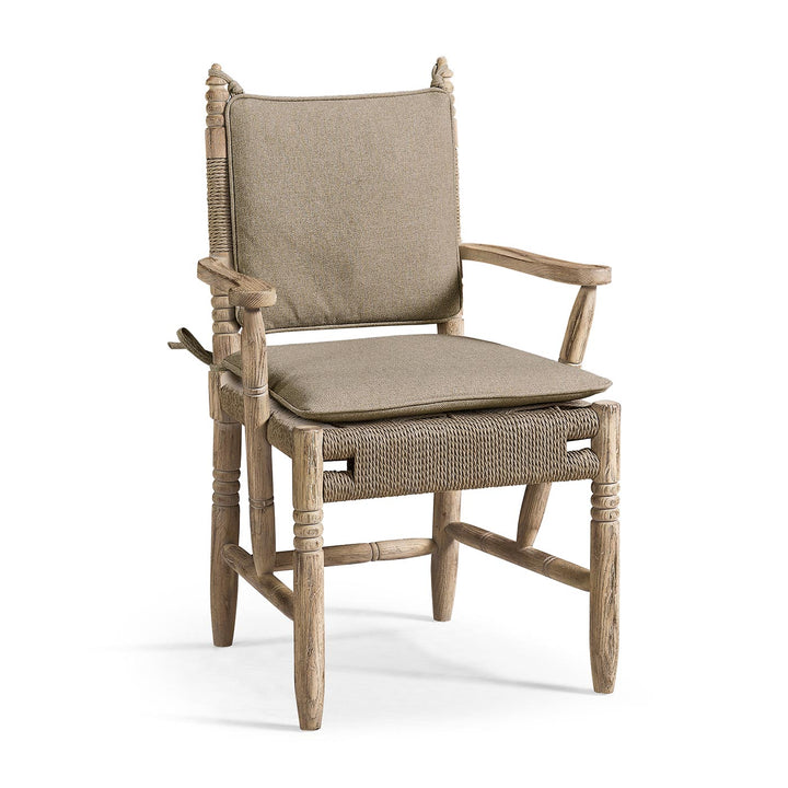 Sagehill Rush Seat Arm Dining Chair - Jonathan Charles