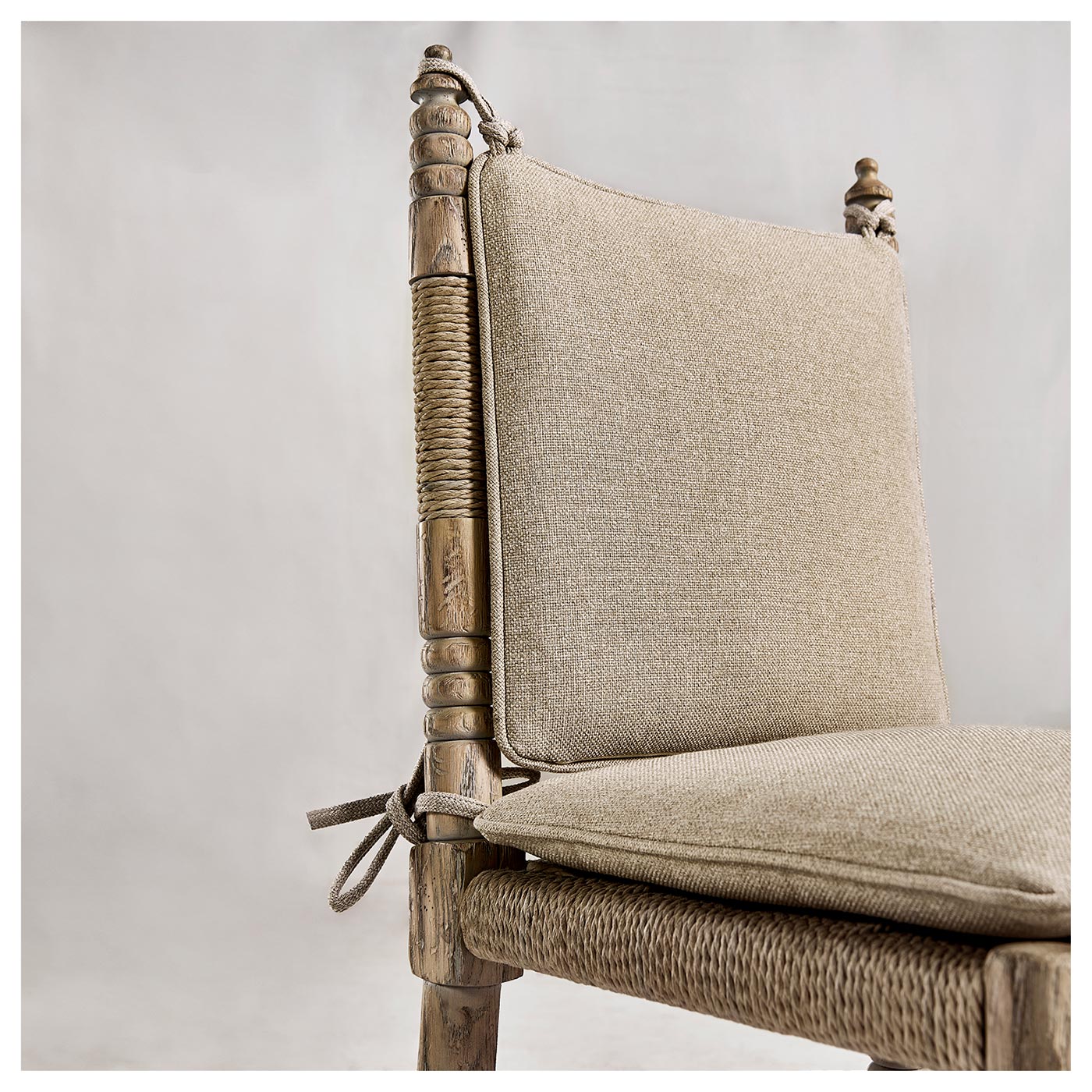 Sagehill Rush Seat Side Dining Chair - Jonathan Charles
