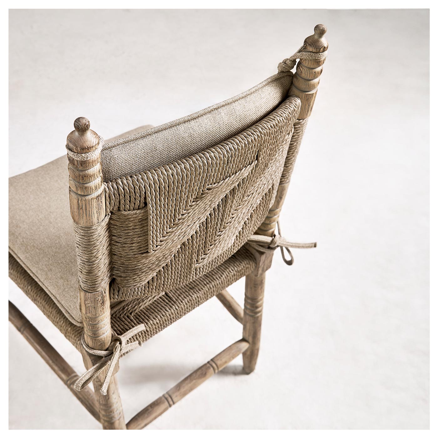 Sagehill Rush Seat Side Dining Chair - Jonathan Charles