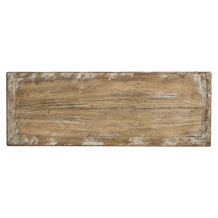 Caldera Console Table with Turned Legs - Jonathan Charles