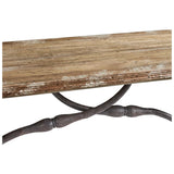 Caldera Console Table with Turned Legs - Jonathan Charles