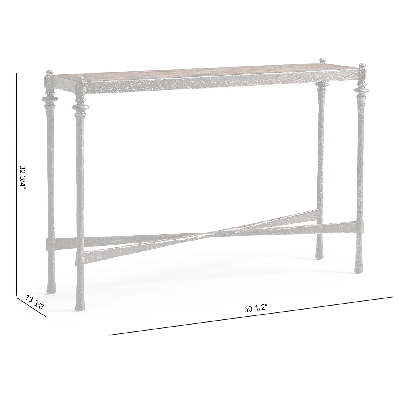 Caldera Console Table - Jonathan Charles