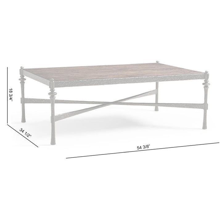 Caldera Coffee Table Dark - Jonathan Charles
