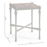 Caldera Square Side Table - Jonathan Charles