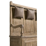 Sagehill Hall Bench in Leather - Jonathan Charles