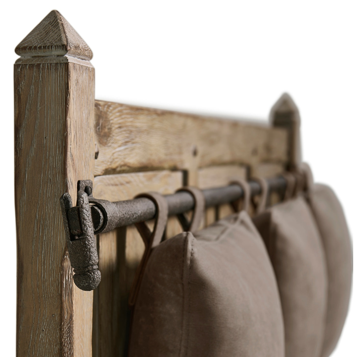 Sagehill Hall Bench in Leather - Jonathan Charles