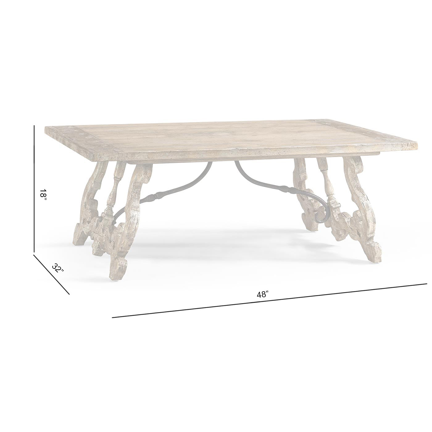 Caldera Coffee Table - Jonathan Charles