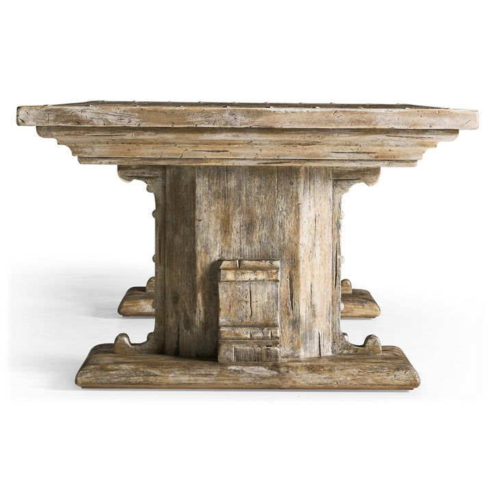 Caldera Pedestal-Base Coffee Table