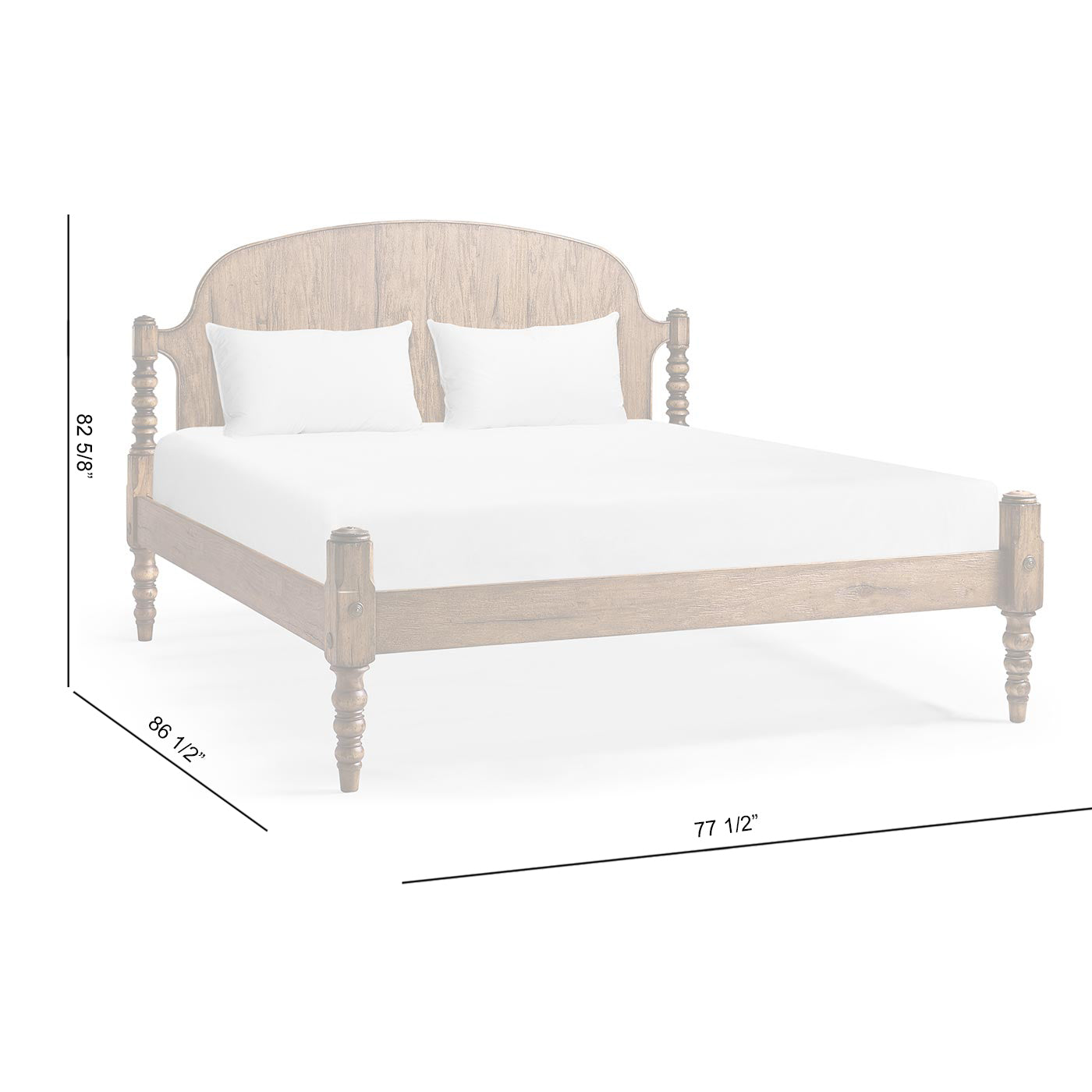 Tamarisk Poster UK King Bed - Jonathan Charles