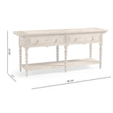 Sagehill Spindle-Leg Console Table - Jonathan Charles