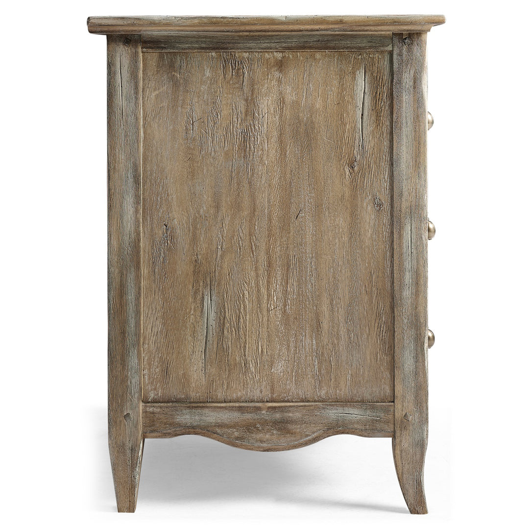 Caldera Three Drawer Bedside Table - Jonathan Charles