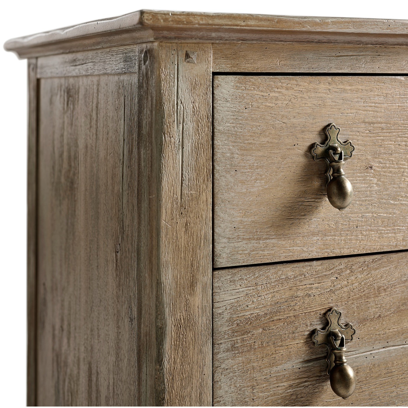 Caldera Three Drawer Bedside Table - Jonathan Charles