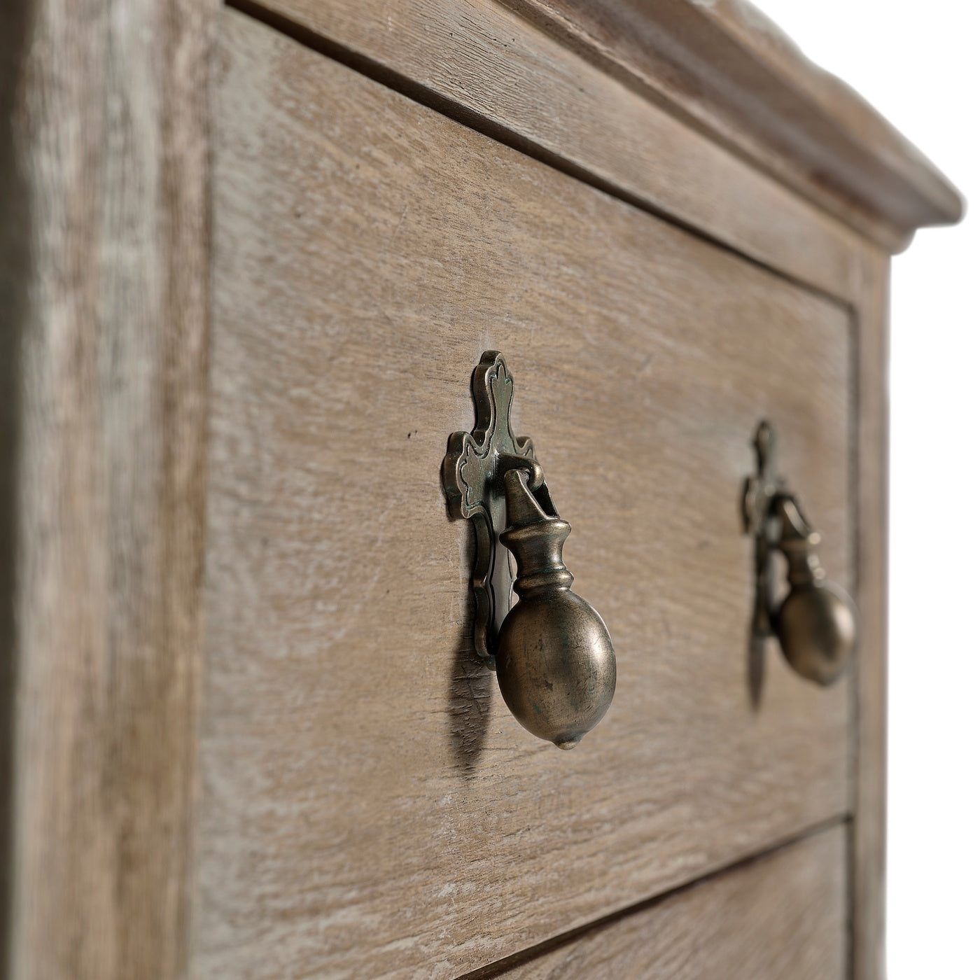 Caldera Three Drawer Bedside Table - Jonathan Charles