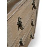 Caldera Three Drawer Bedside Table - Jonathan Charles