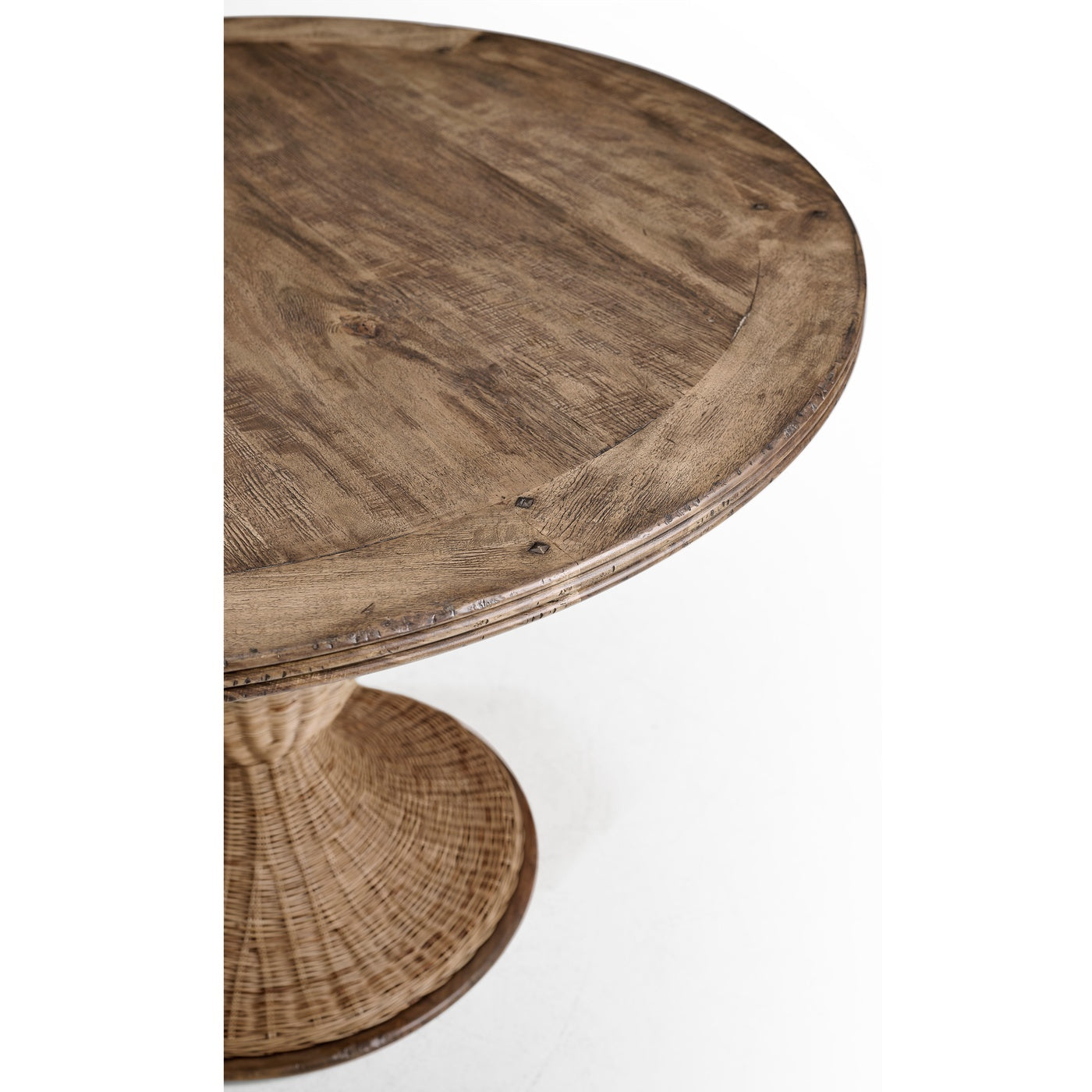 Palm Court Rattan Round Dining Table - Jonathan Charles