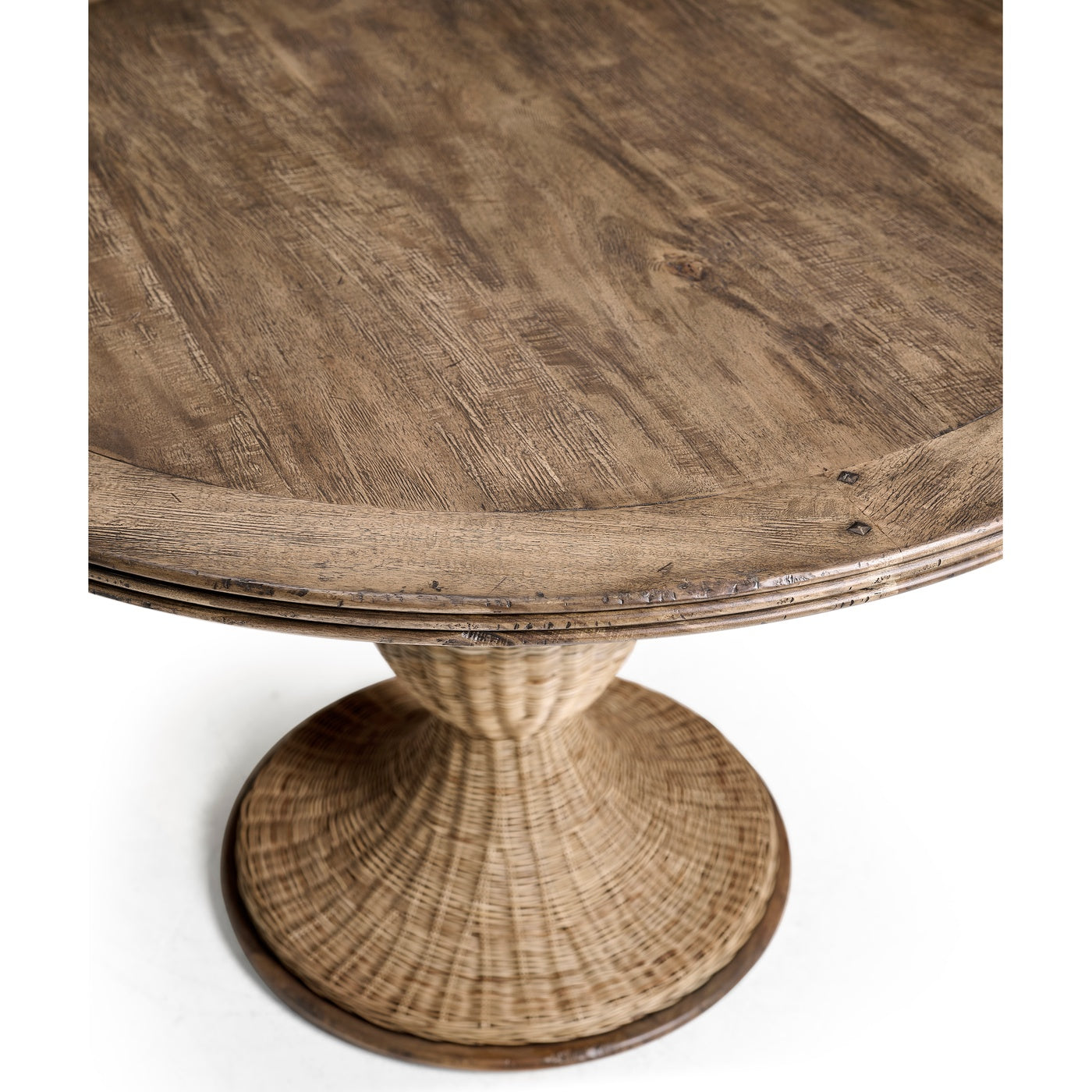 Palm Court Rattan Round Dining Table - Jonathan Charles