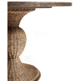 Palm Court Rattan Round Dining Table - Jonathan Charles