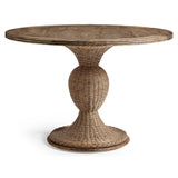 Palm Court Rattan Round Dining Table - Jonathan Charles