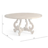 Caldera Round Dining Table 152cm - Jonathan Charles