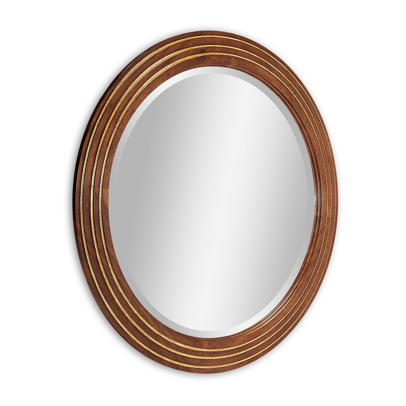 Circular stepped surround mirror (Small plain glass) - Jonathan Charles
