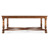 Square Oyster and Églomisé Coffee Table - Jonathan Charles