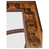 Square Oyster and Églomisé Coffee Table - Jonathan Charles