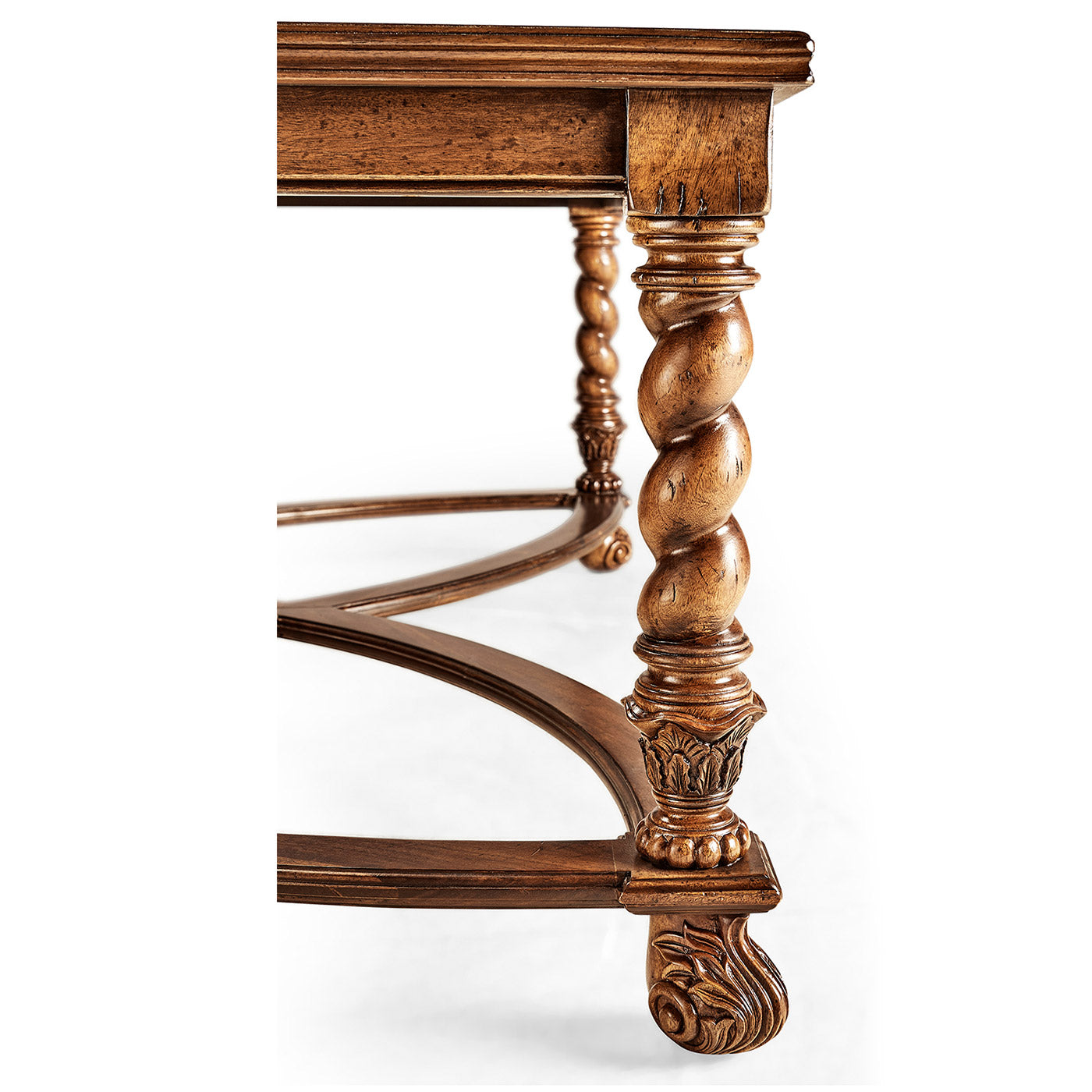 Square Oyster and Églomisé Coffee Table - Jonathan Charles