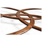 Square Oyster and Églomisé Coffee Table - Jonathan Charles