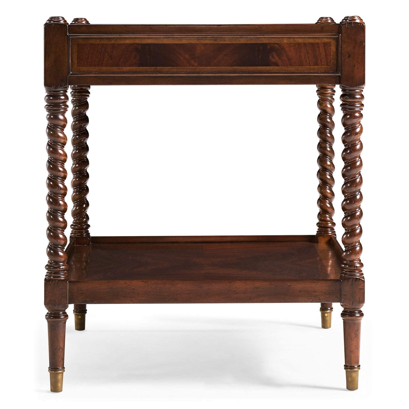 Regency Style Square Side Table (Mahogany) - Jonathan Charles