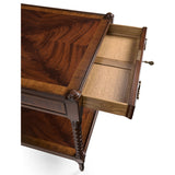 Regency Style Square Side Table (Mahogany) - Jonathan Charles