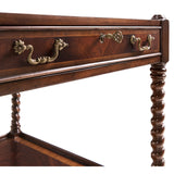 Regency Style Square Side Table (Mahogany) - Jonathan Charles