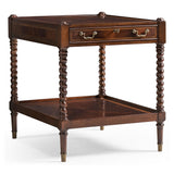 Regency Style Square Side Table (Mahogany) - Jonathan Charles