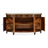 Large Mahogany Demilune Sideboard - Jonathan Charles