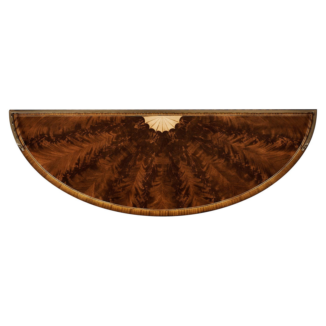 Large Mahogany Demilune Sideboard - Jonathan Charles