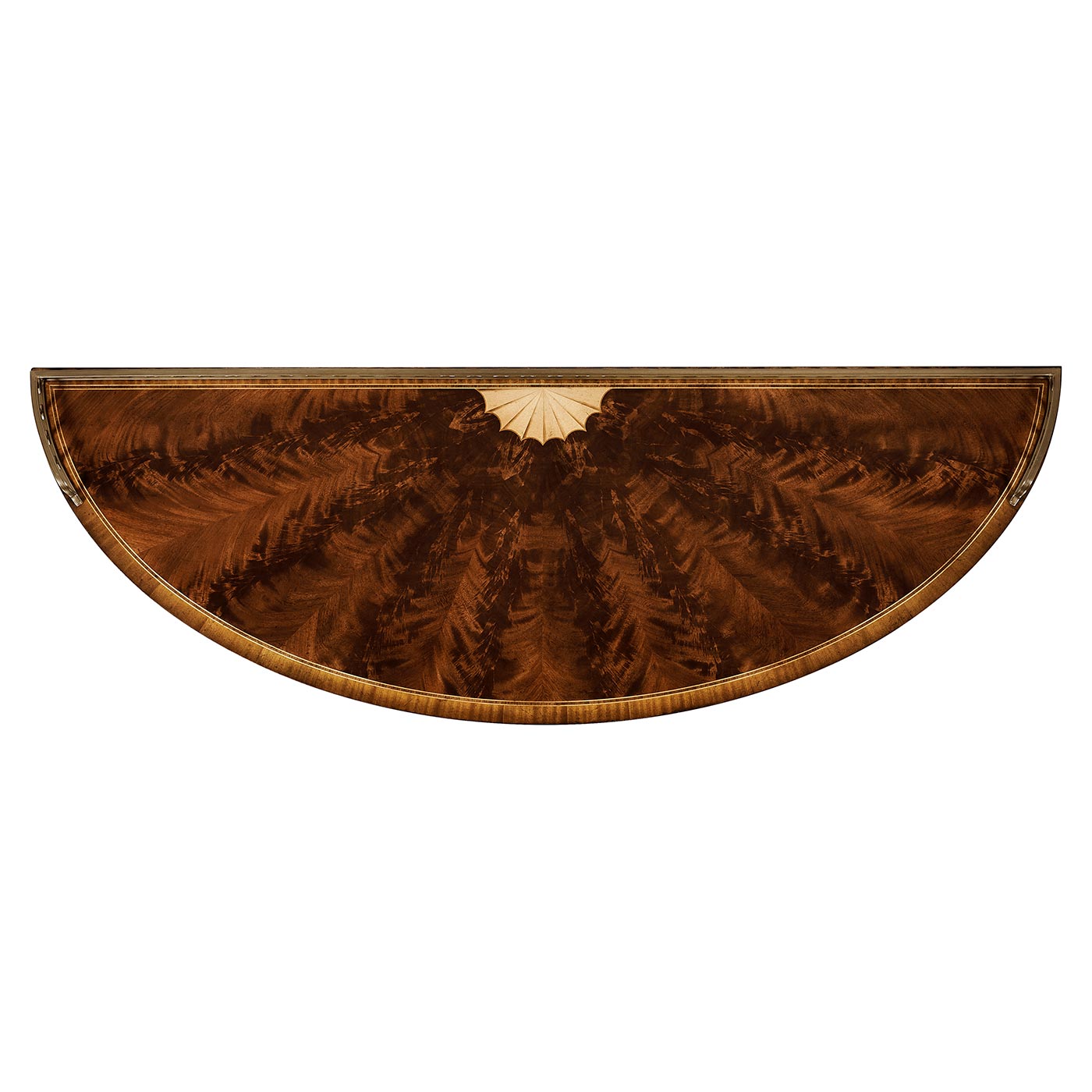 Large Mahogany Demilune Sideboard - Jonathan Charles