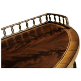 Large Mahogany Demilune Sideboard - Jonathan Charles