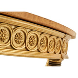 Demilune Console Table Adam Style Gilded - Jonathan Charles