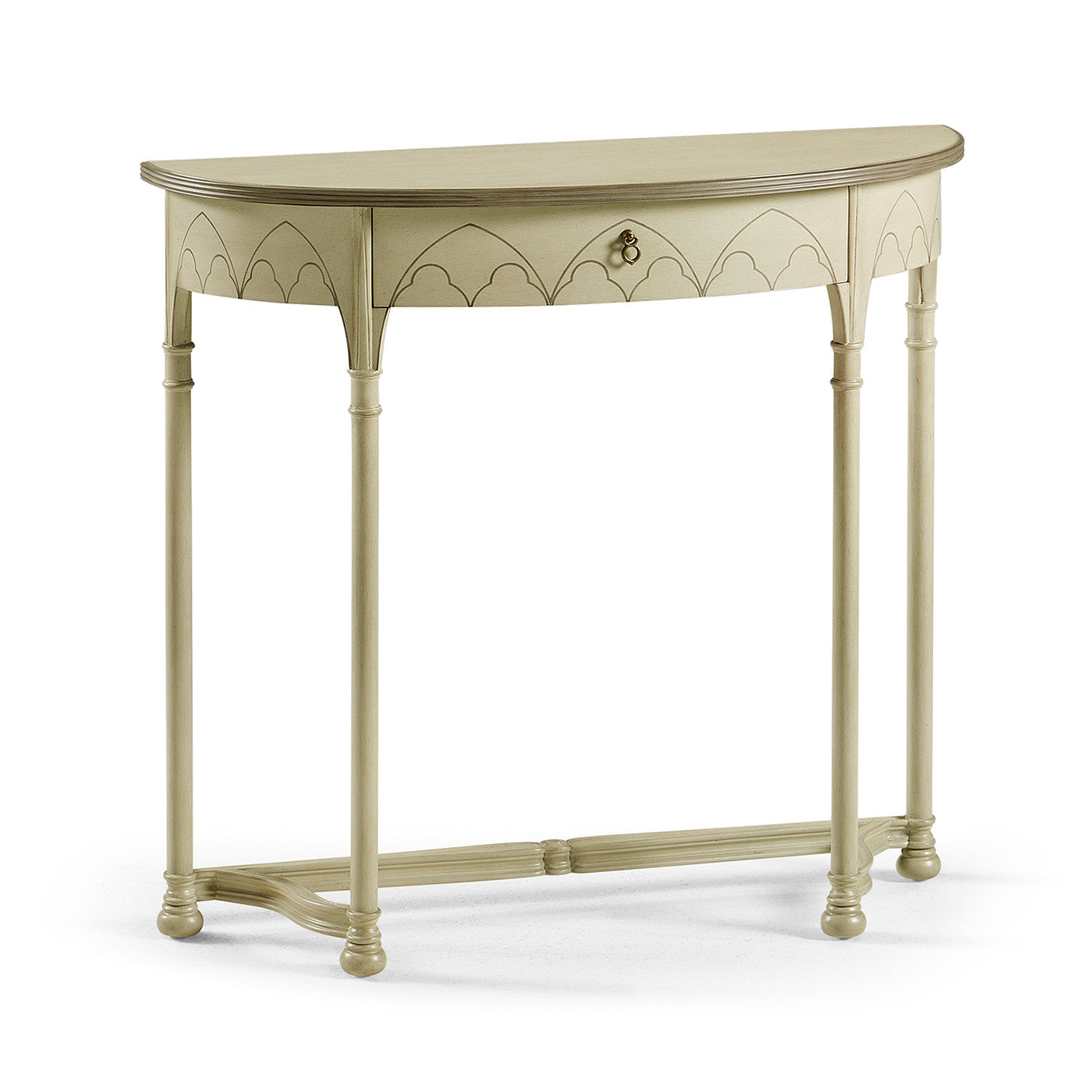 Streamer Gothic Painted Console Table - Jonathan Charles