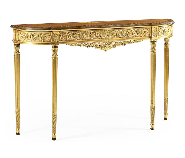 Narrow Console Table Louis IV
