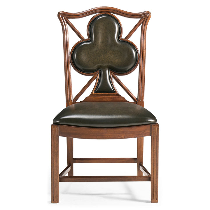 Chair Club Playing Card - English Green Leather - Jonathan Charles