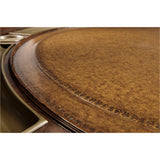 Mahogny runt Poker bord