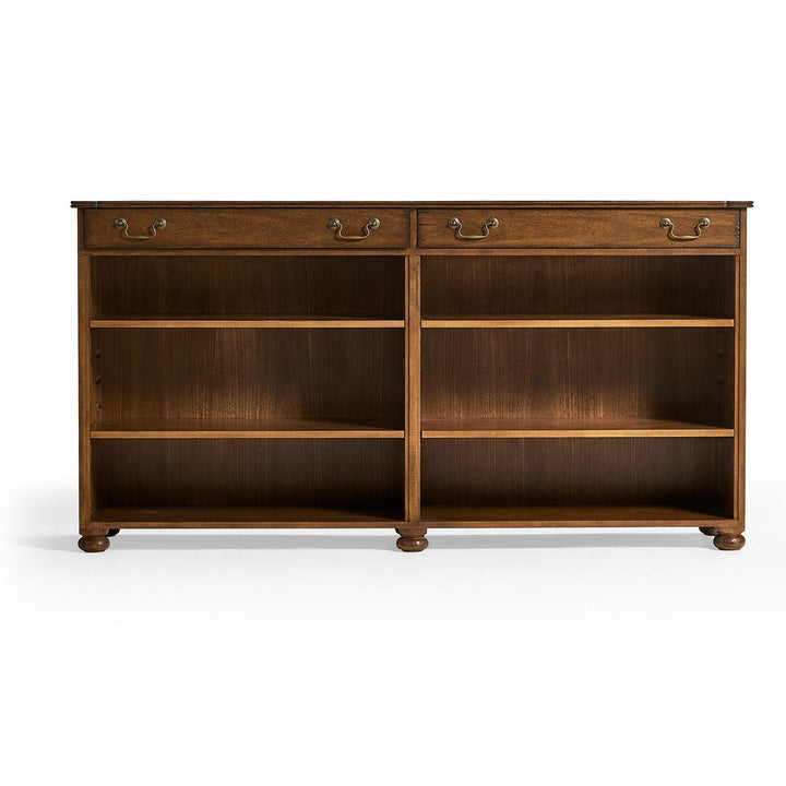 Low Double Bookcase Rural